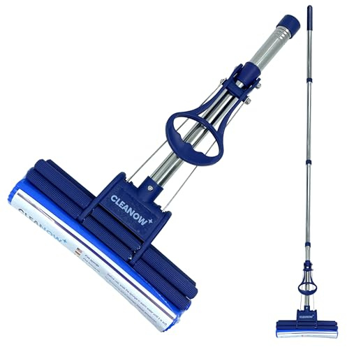 Cleanow OneTouch GO! Golvrengörare, golvmoppar, vridmopp, mopp med vridfunktion (mopp)