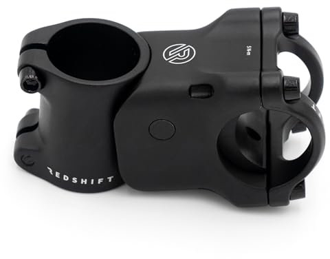 REDSHIFT ShockStop Vorbau für Fahrräder, stoßdämpfender für Rennräder, Gravel Bikes, Mountainbikes, Hybrid und E-Bikes, passend für 28,6mm Rohrdurchmesser, 6 Degrees x 55 mm