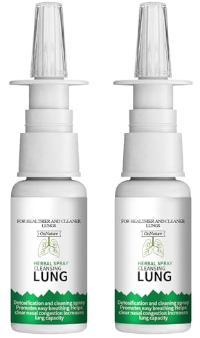 Spray Nasal,Respibien Nasal Spray,Spray Nasal Decongestionante,Limpiador Nasal,Respirar Mejor por la Nariz,Respira Spray 2PC