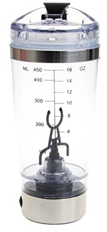 ohodhmnu 450ml Protein Shaker Water Bottle Electric Automatic Mixer For Smart Cup