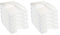 Exacompta 12323D 10er Pack Premium Briefablage Ecotray DIN A4. Ideale Briefkörbe für Ihre Organisation. Robuste und stapelbare Ablagekörbe glasklar