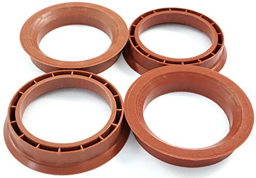 4x Anelli di centraggio Borbet 72,5 a 57,1 mm | Plastica | Adattamento perfetto per cerchi Borbet