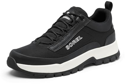Sorel Homme Outing NW Sneaker Low Baskets d'hiver, Black, Sea Salt, 42 EU