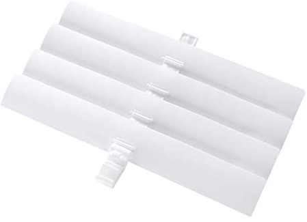 BATHVEVE Deflettore Regolabile Per Condizionatore Aria Scudo Antivento Per Installazione Facile Casa Resistente Per Condizionatori Verticali Evita Soffiate Dirette e Ottimizza Comfort