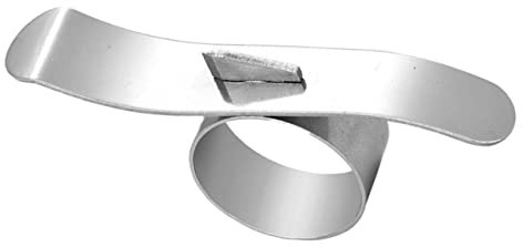 Gatuida Sbucciatore Ad Anelli Arancia Spremiagrumi Pela Agrumi Rotondo Pelapatate Rotondo da Cucina Pelapatate Tondo Casalingo Semplice Pelapatate Rotondo Acciaio Inossidabile Silver