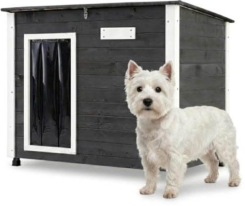 Maxmass Outdoor Dog House Pet Shelter with Removable Floor Openable Roof