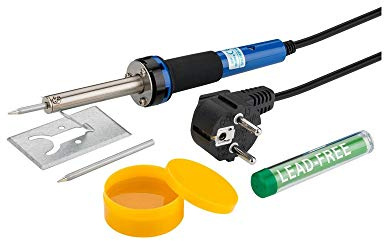 Fixpoint 45242 Lötkolbenset Lötset für feine Lötarbeiten, 30 W, 5-teilig