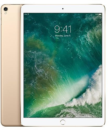 2017 Apple iPad Pro (10.5-inch, Wi-Fi, 64GB) Gold (Renewed)