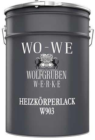 Heizkörperlack Heizungsfarbe W903 Raps-GELB ähnl. RAL1021-2,5L