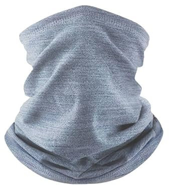CYYMNA Schlauchschal Herren, Schlauchschal Loop Schal, Multifunktionstuch Schal Fleece Halstuch Halten Winddicht Halswärmer Ski Maske für Fahrrad Motorrad Skifahren (Grau)