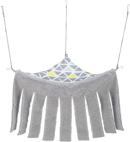 TRIXIE Grot En Hangmat Voor Knaagdieren En Konijnen Sunny Pluche 41X27X23 cm