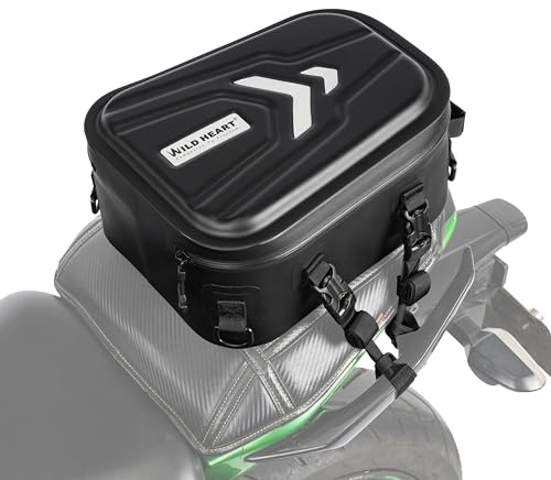 WILD HEART Sac à dos de coffre de moto étanche à l'eau - Sac à dos multifonction
