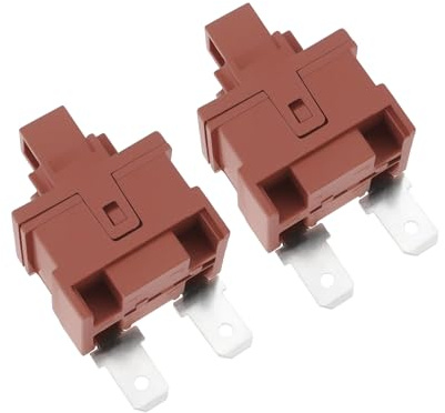 eMagTech 2 Pezzi 2 Pin Interruttore Gruppo Aspirapolvere Parte Di Ricambio Modulo Interruttore A Pulsante Unipolare Compatibile Con Dyson DC14 E DC07
