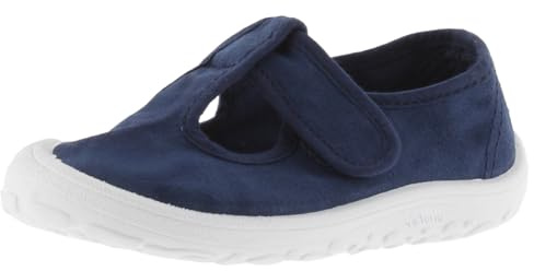 Victoria Sandales Bosco Barefoot 1370108 | Toile Teintée Drec & Bande Auto-Agrippante pour Enfant Unisexe