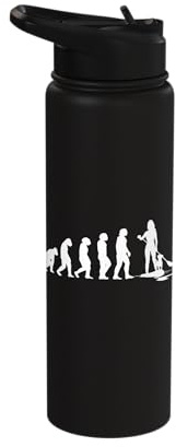 SUP Evolution Stand Up Paddle paddling with dog supboard Stainless Steel Insulated Water Bottle