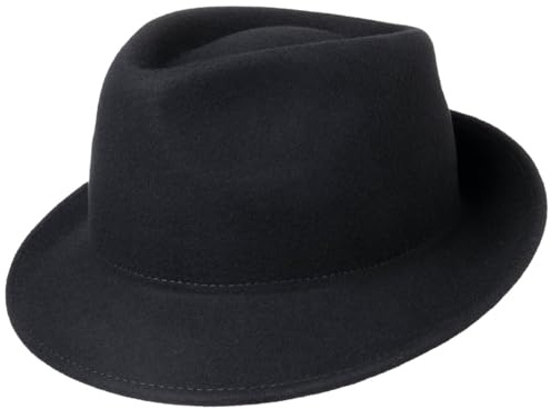 LIPODO Belfast hatt Trilby enfargad Tillverkad i Italien Unisex Host Vinter