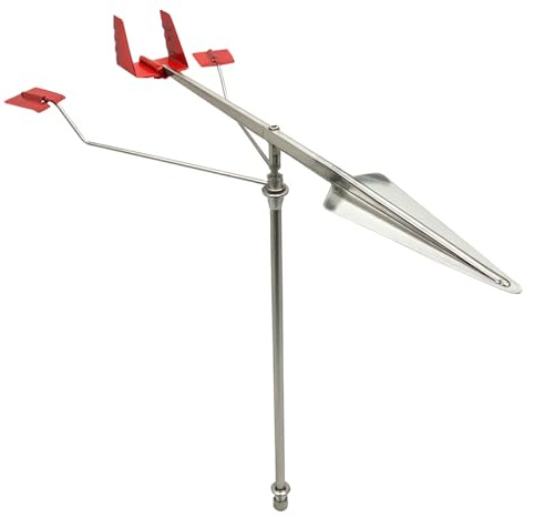 Indicateurs de Direction du Vent Marin - Voilier Masthead Vent Vane, Accessoires de matériel Marin pour Yacht Bateau voilier Junk, Set de 1