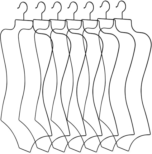 Taiyin 16 grucce a forma di corpo per bikini, lingerie, per esporre costumi da bagno, costumi da bagno, vestiti, cappotti, vestiti sottoveste (nero)