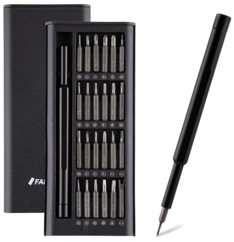 FANACAN Precision skruvmejselsats, miniskruvmejsel, elektronisk reparationsverktygssats för iPhone, iPad, MacBook, dator, bärbar dator, PC, surfplatta, telefon, PS4, PS5, Nintendo Switch, Xbox