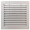CHEMYO Belüftungsgitter, Abluft Zuluft Metall Gitter, Heizkörper Gitter Abdeckung Für Schränke, Weißes Lüftungsgitter Für Küche (Größe : 150x150mm)