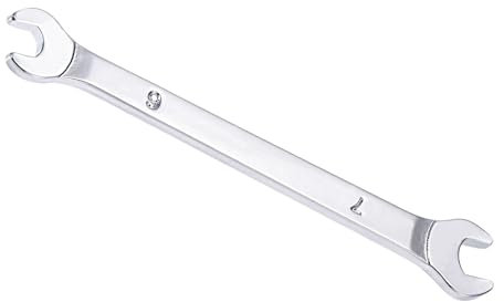 CoCud Llave de Boca Abierta Delgada, Métrica 6mm x 7mm, Llave Delgada de Doble Extremo - (Aplicaciones: para Tuercas Delgadas, Espacios Estrechos), 1 Pieza