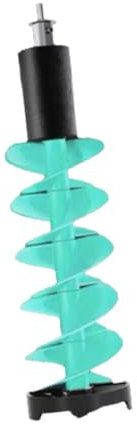POGHYD Eisbohrer, Eisangelzubehör, 6 Zoll, Eisangeln, Graben, Nylon, Eisangelbohrer, Eisbohrer for das Angeln in Flüssen, 50 cm, Blau(75cm Blue Float)