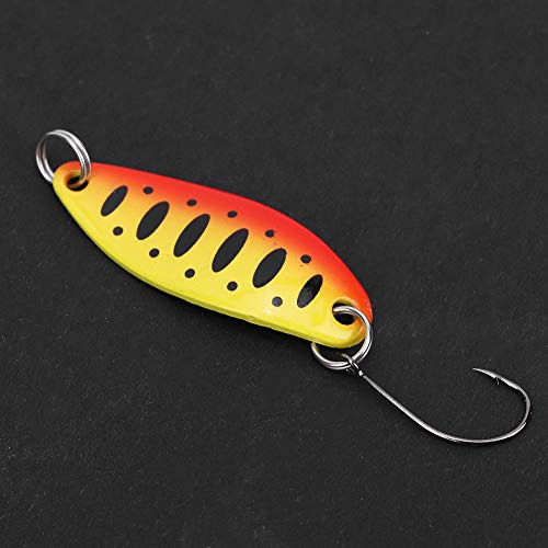 aqxreight Leurres à Truite Clignotants pour la Pêche Leurres à Truite pour 3 5g / 3 4cm variété de pour Fishi Clignotants à pour la Pêche à pour à Cuillères à