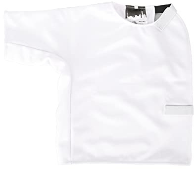Shanrya Fencing Jackets, 350N Stab Resistant Fabric Semi Open Fencing Suit Fencing Uniform Fencing Vest Fencing Uniform CFA Certified Foil Sabre Epee Fencing Vest for Men Women