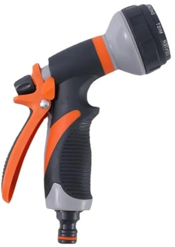 Pistolet d'arrosage de jardin, 8 Modes, pulvérisateur haute pression, buse d'arrosage réglable for plantes, pelouse et cour