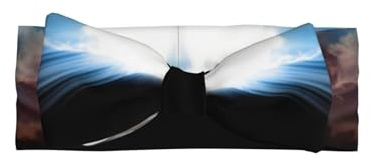 Dove Sun Art - Diadema con lazo para bebé, accesorio para el pelo para recién nacidos y bebés, adecuado para bebés de 0 a 6 meses