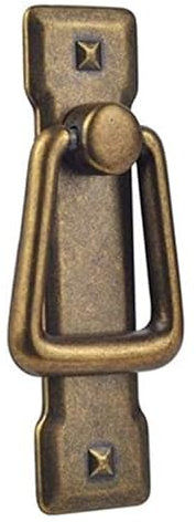 SHANGHh Antique Drawer Handles Door Bin Cupboard Drop Ring Pulls Handle fit for Cabinet, Furniture Door, Bookcase (#1)
