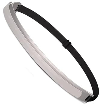 Banda para El Sudor, 48-80 cm Banda para El Sudor De Silicona Bicicleta Ciclismo Diadema Elástica Banda para El Cabello Transpirable Unisex Diademas Deportivas Banda para El Sudor Entrenamiento(Gris)