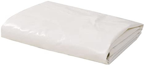 vidaXL Telone 650 g/m² 4x4 m Bianco PVC Telo Protezione Copertura Protettiva