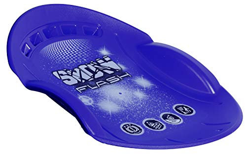 Schlitten Schneerutsch Schneegleiter Schlitten Fahren (DUNKELBLAU)