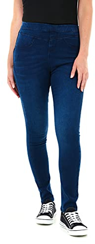 M17 Women's Women Ladies Denim Jeans Jeggings Sculpt Pull on Skinny Fit Casual Cotton Trousers Jeans Jeggings Skinny Fit Trousers Pants