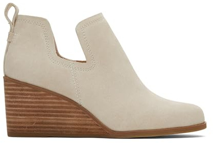 Toms Women's Kallie Pull-up Ankle Boots Sahara Suede 8