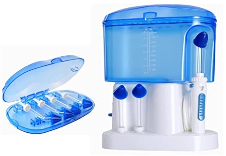 ETELIN Neti Pot Sinus Kit per Bagno Nasale, 1000 Ml Bottiglia di Lavaggio per Irrigazione Nasale Sistema di Irrigazione Nasale con 4 Beccucci Detergente per Lavaggio Nasale per Adulti Bambini