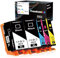 FreedomInk 903XL Druckerpatronen Kompatibel Ersatz für HP 903 XL Kompatibel mit HP Officejet pro 6950 6960 6970(2 Schwarz,1 Cyan,1 Magenta,1 Gelb)