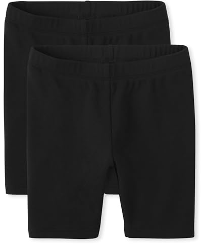 Gymboree,Girls,and Toddler Bike Shorts,Black 2-Pack,6
