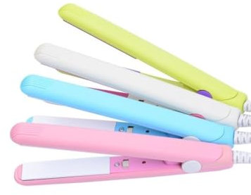 tempo di saldi Piastra Mini Portatile Per Capelli Da Viaggio Con Effetto Lisciante Duraturo