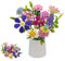 RIDIR Flowers Bouquet Building Sets - Artificial Plant Set for Adults - Bouquet Gift Decorative Homes - Adults Teens Girls