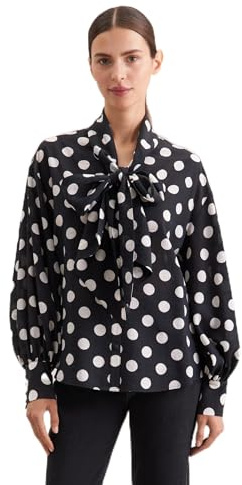 Seidensticker dam Oversized Fit Langarm Bluse Blus