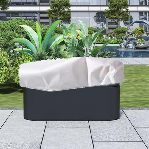 Gdfnmogo Housse de protection antigel en non-tissé pour plantes - Rectangulaire - Housse isolante et respirante pour temps froid - Plante d'hiver en extérieur (100 x 40 x 45 cm)
