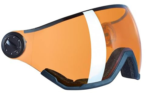 Black Crevice Ersatzvisier mit Vollschutz (orange)