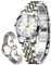 OLEVS Damenuhren Leicht zu lesen Armbanduhr mit Kleines Gesicht Gold Silber Edelstahlband Leuchtend wasserdichte Kalender Luxus Armbanduhr