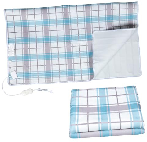 NOLITOY Manta Eléctrica Doble para Cama Cubrecolchón Térmico Manta De Invierno Reutilizable Hogar o Dormitorio