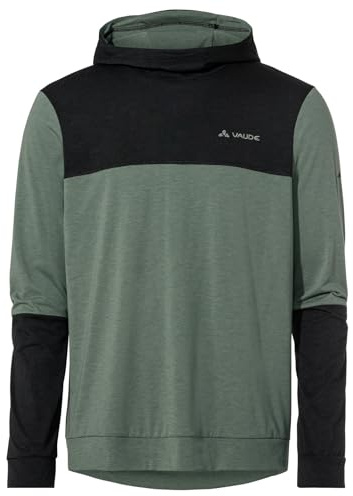 VAUDE Men's Qimsa Hoody, Langarmshirt mit Kapuze, Agave, XXL