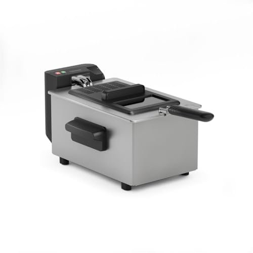 Tristar Fritteuse 3 l 2000 W Silber, Schwarz