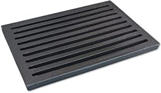 GRILLROSTPROFI Ascherost - Feuerrost - Kohlerost - Kaminrost in Premium-Qualität, Gusseisen, 18 x 26 cm