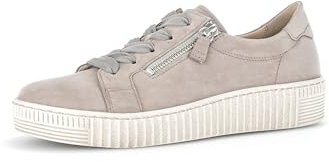 Gabor Damen Low-Top Sneaker, Frauen Halbschuhe,Best Fitting,schnürschuhe,schnürer,Ugly Sneaker,Chunky Sneaker,dad Shoes,leinen,38.5 EU / 5.5 UK